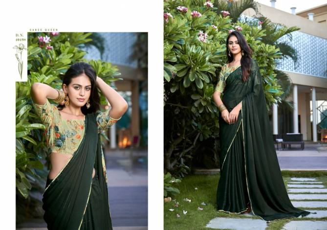 Aarna By 5D Palin Chiffon Party Wear Sarees Wholesale Shop In Surat